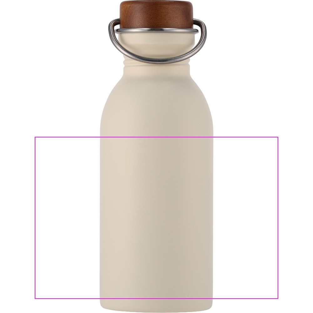 Butelka stalowa z recyklingu IBIZA MoLu 500 ml