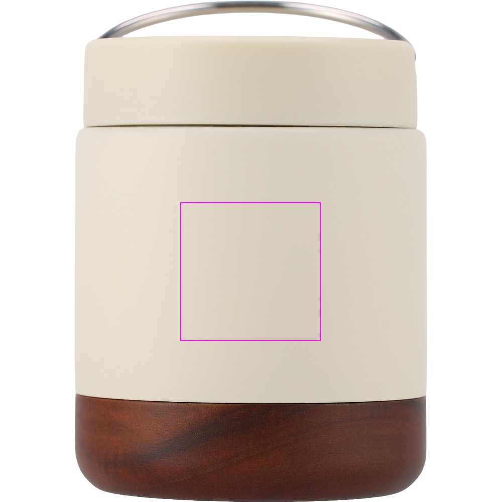 Lunch box termiczny stalowy z recyklingu PORTO CERVO MoLu 400 ml