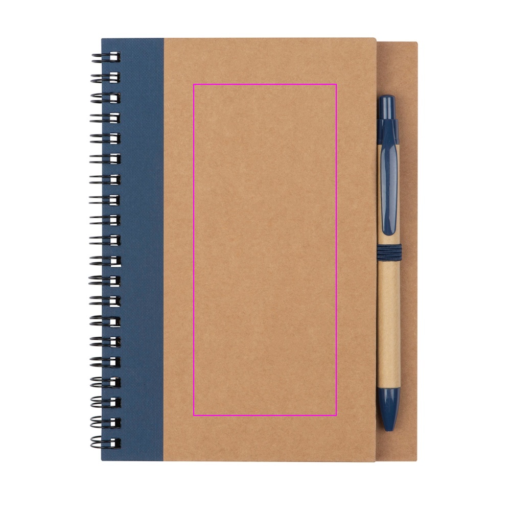 Notes A5 z czystymi stronami z papieru z recyklingu  RAVENNA