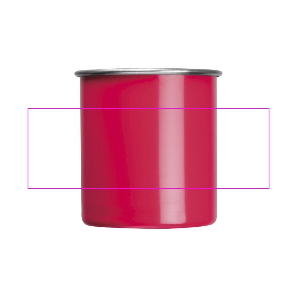 Kubek stalowy TREZZO 350 ml