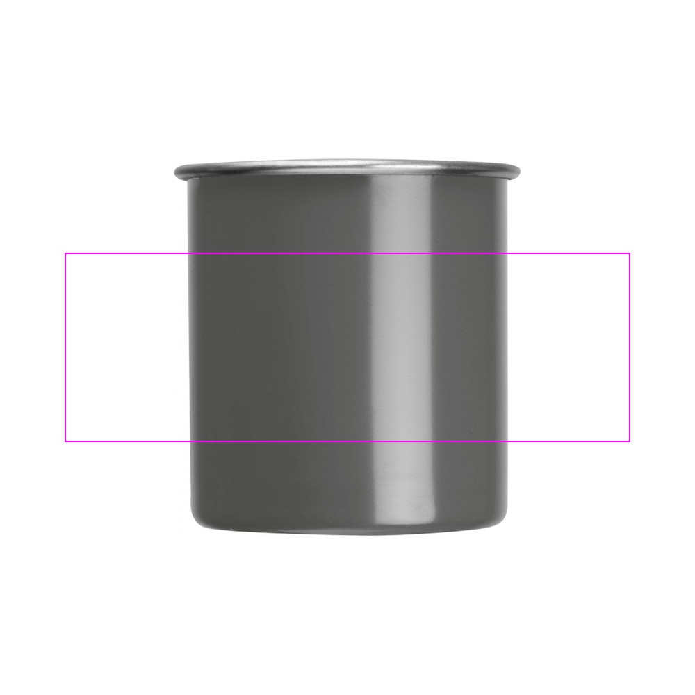 Kubek stalowy TREZZO 350 ml 