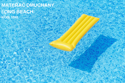 Materac dmuchany z logo