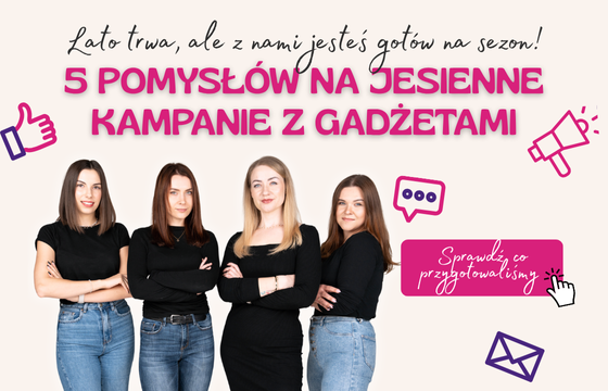 5 pomysłów na jesienne kampanie z gadżetami