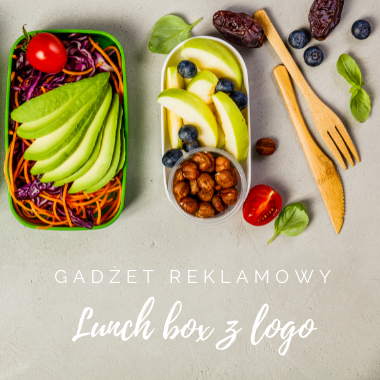 Lunch box z nadrukiem, czyli jak wywołać pozytywne skojarzenia z firmą  i wspierać zdrowe nawyki.