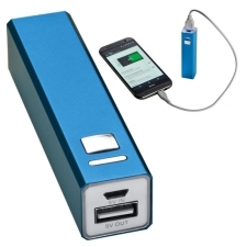 Power bank metalowy PORT HOPE 2200 mAh