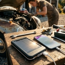 Power bank solarny 4000 mAh PHILADELPHIA