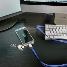 Smycz do transferu danych z micro USB LE PORT