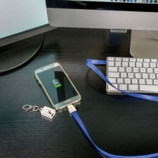Smycz do transferu danych z micro USB LE PORT