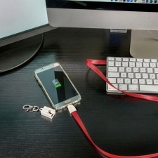 Smycz do transferu danych z micro USB LE PORT