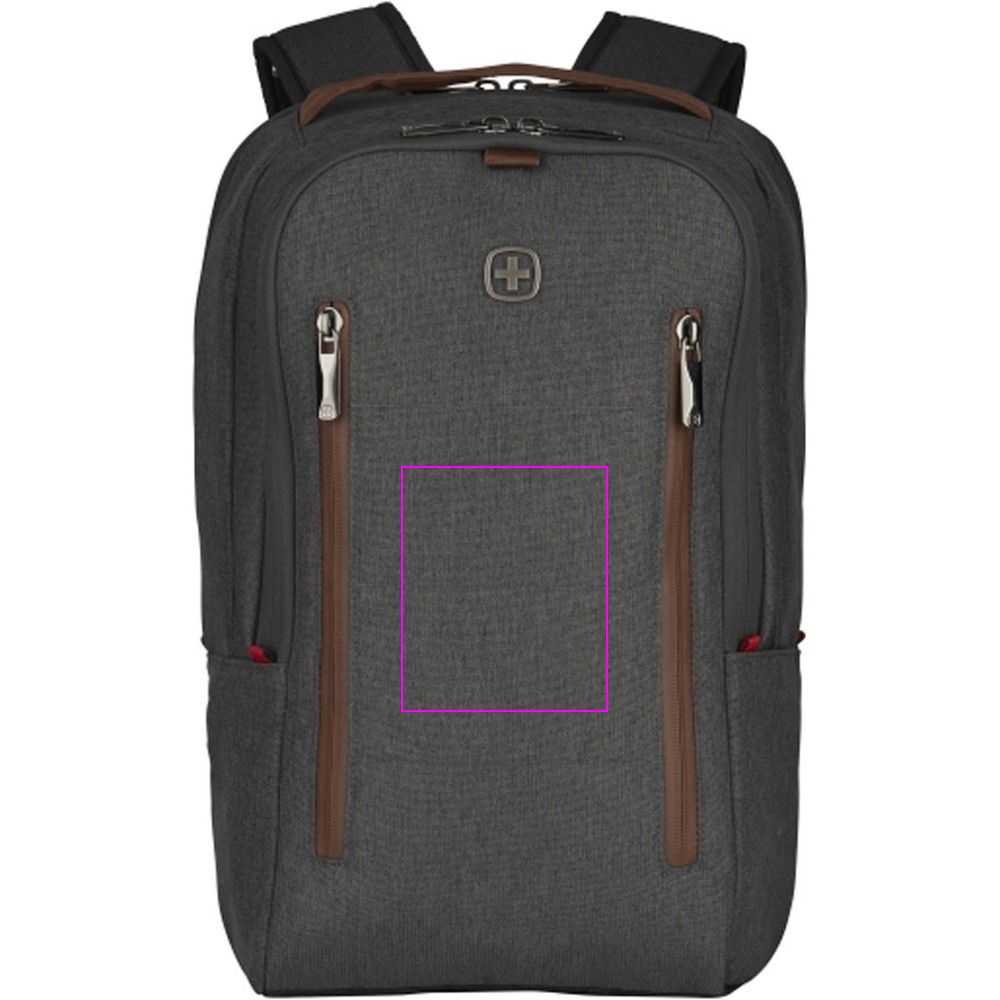 Plecak na laptopa z saszetką Wenger City Style Upgrade 16'' 15 / 4 l