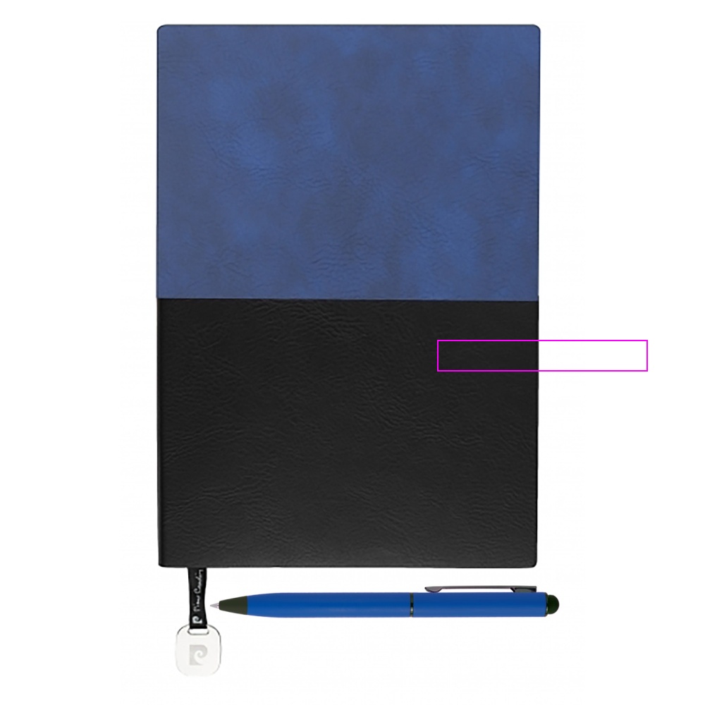 Notebook A5 dotted with ballpen REPORTER Pierre Cardin