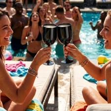 Kieliszek plastikowy ST. MORITZ 450 ml