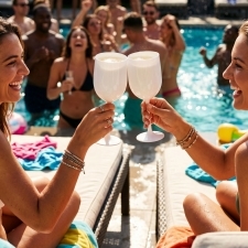 Kieliszek plastikowy ST. MORITZ 450 ml