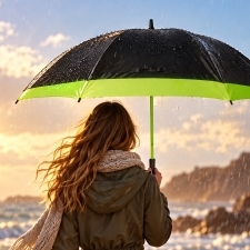 Parasol manualny Ø123 cm GET SEEN