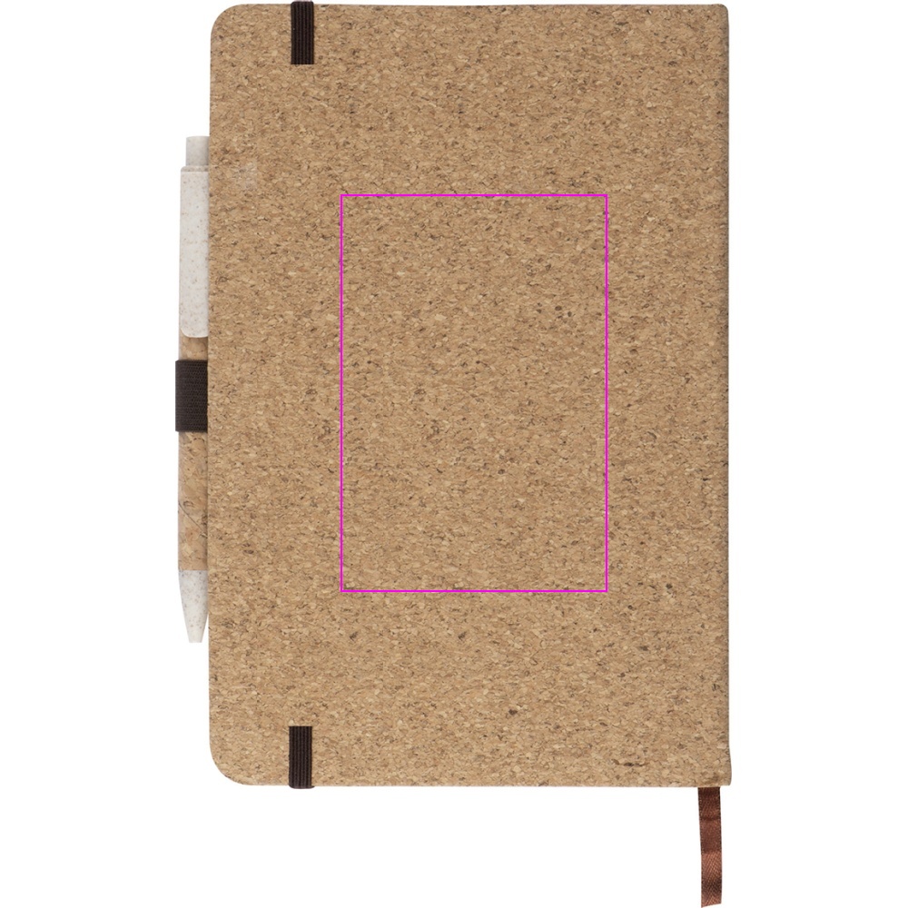 Notes A5 w kropki z długopisem BASTOGNE