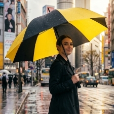 Parasol automatyczny 89x89 cm GHENT