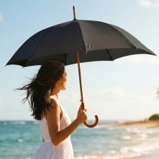 Parasol automatyczny Ø105 rPET HASSELT