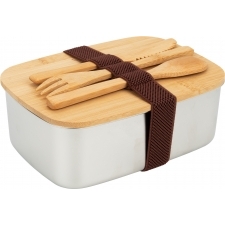 Lunch box ze sztućcami 1000 ml DIEST
