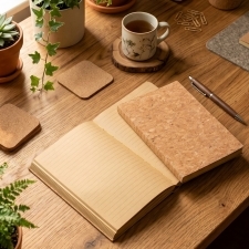 Notes A5 w linie z papieru z recyklingu MESEN
