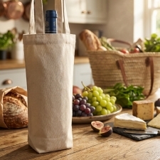 Torba bawełniana na wino 220 g/m2 NICE