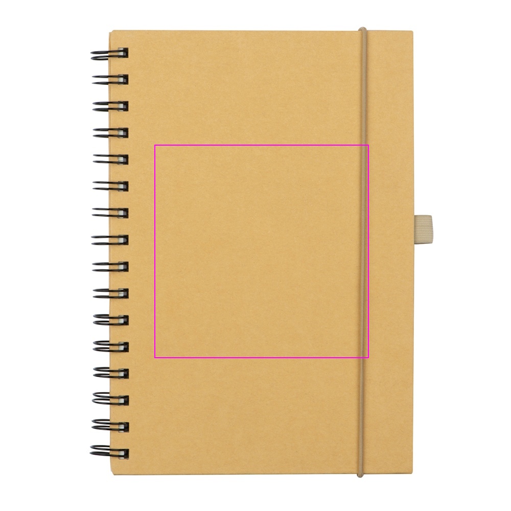 Notes A5 w linie z papieru z recyklingu SILKEBORG