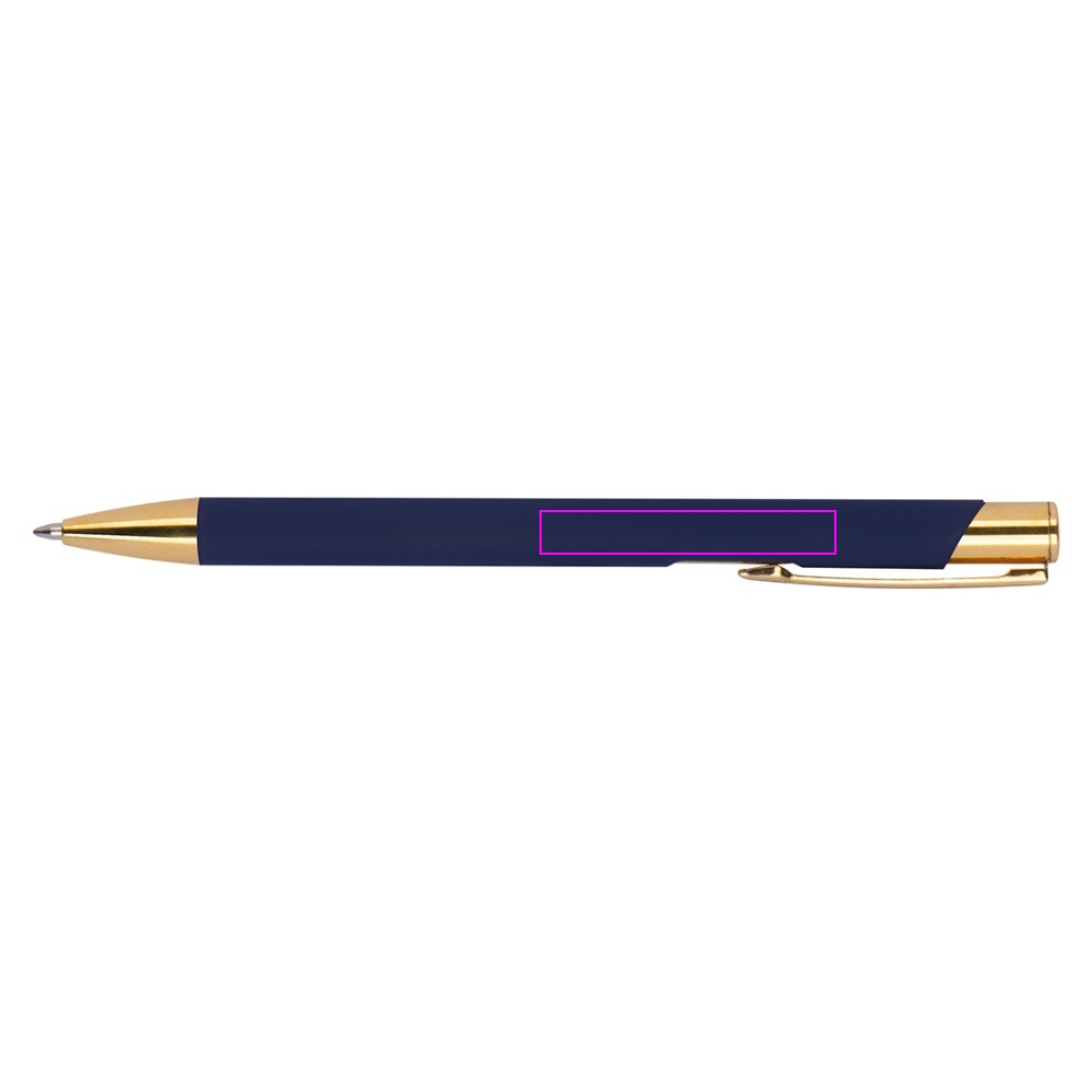 Długopis metalowy soft touch GLENDALE
