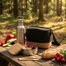 Zestaw butelka, lunch box, torba termiczna REIMS