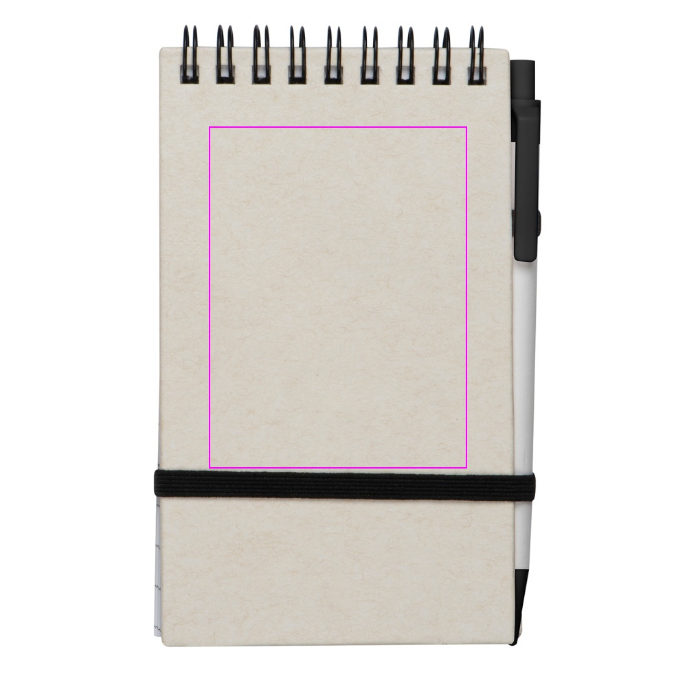 Notes A6 w linie z kartonu po mleku z długopisem AUSTIN