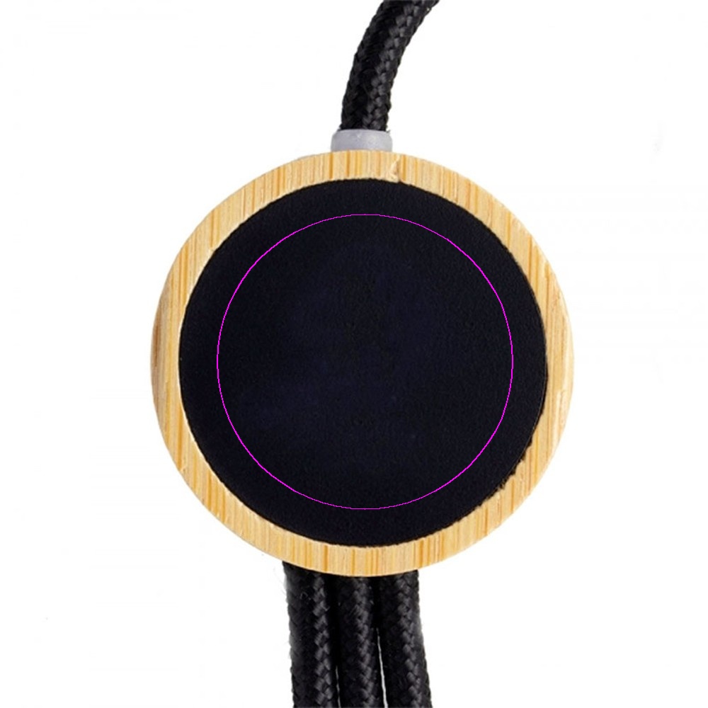 Długi kabel 3w1 z podświetlanym logo LH-ZMU06 