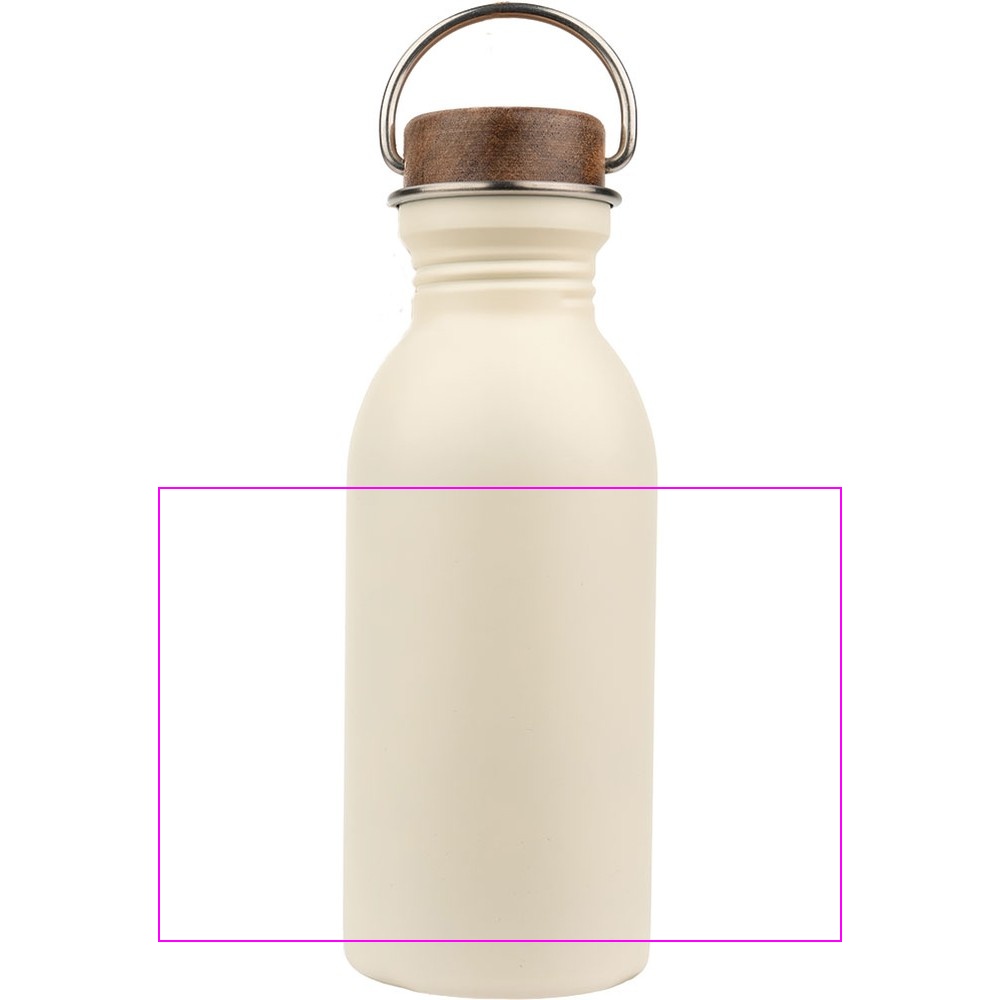 Butelka stalowa z recyklingu IBIZA MoLu 500 ml