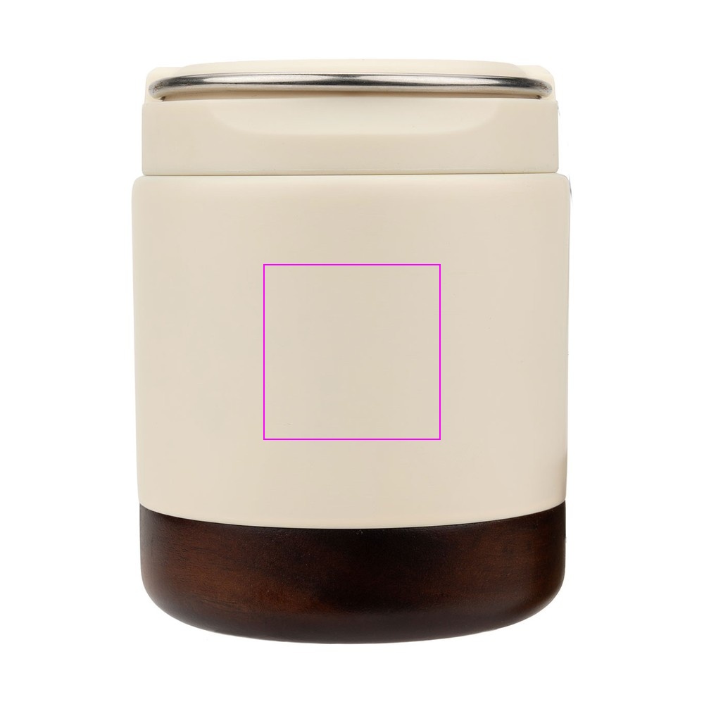 Lunch box termiczny stalowy z recyklingu PORTO CERVO MoLu 400 ml
