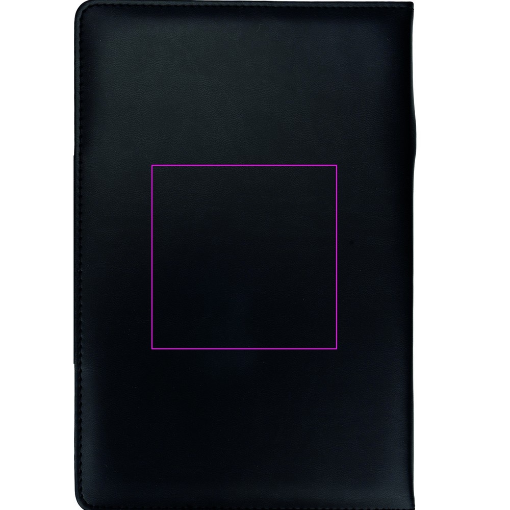 A5 lined notebook made from recycled PU ASUNCION