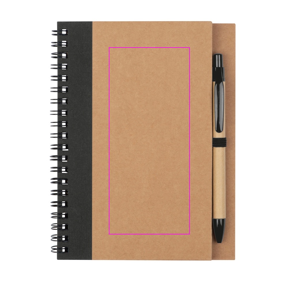 Notes A5 z czystymi stronami z papieru z recyklingu  RAVENNA