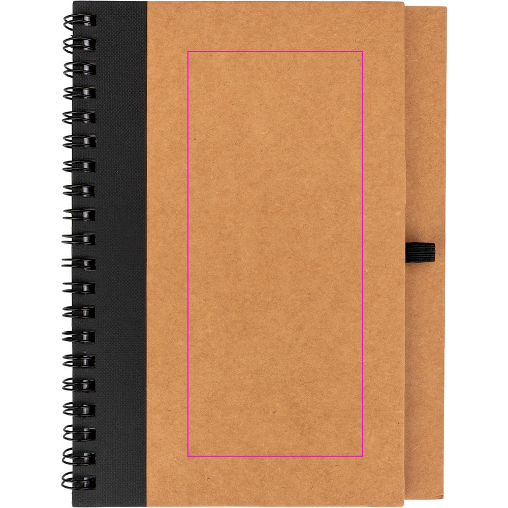 Notes A5 z czystymi stronami z papieru z recyklingu  RAVENNA