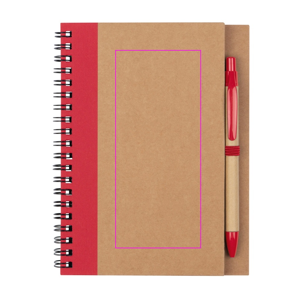 Notes A5 z czystymi stronami z papieru z recyklingu  RAVENNA