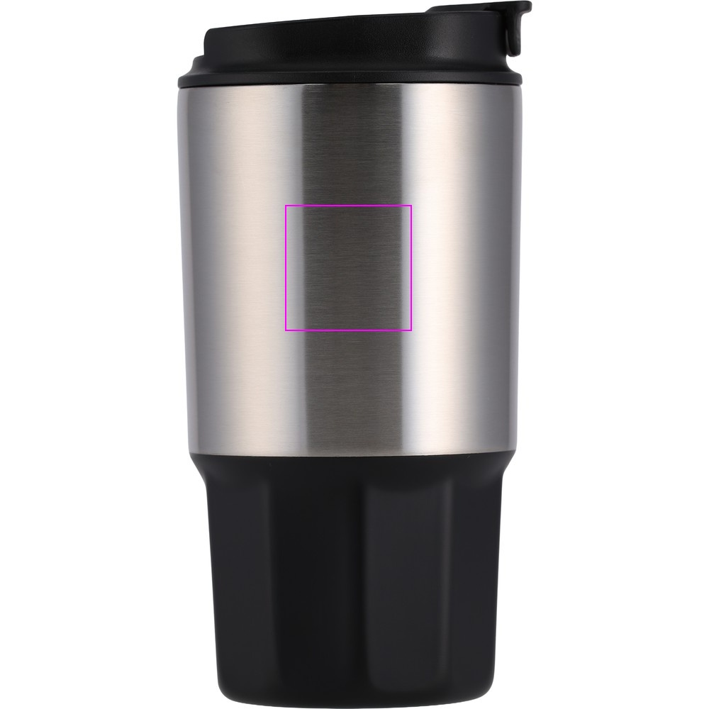 Kubek termiczny stalowy z recyklingu SAINT - JEROME MoLu 500 ml