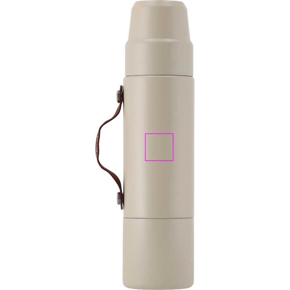 Termos stalowy z recyklingu LE BOURGET MoLu 1000 ml