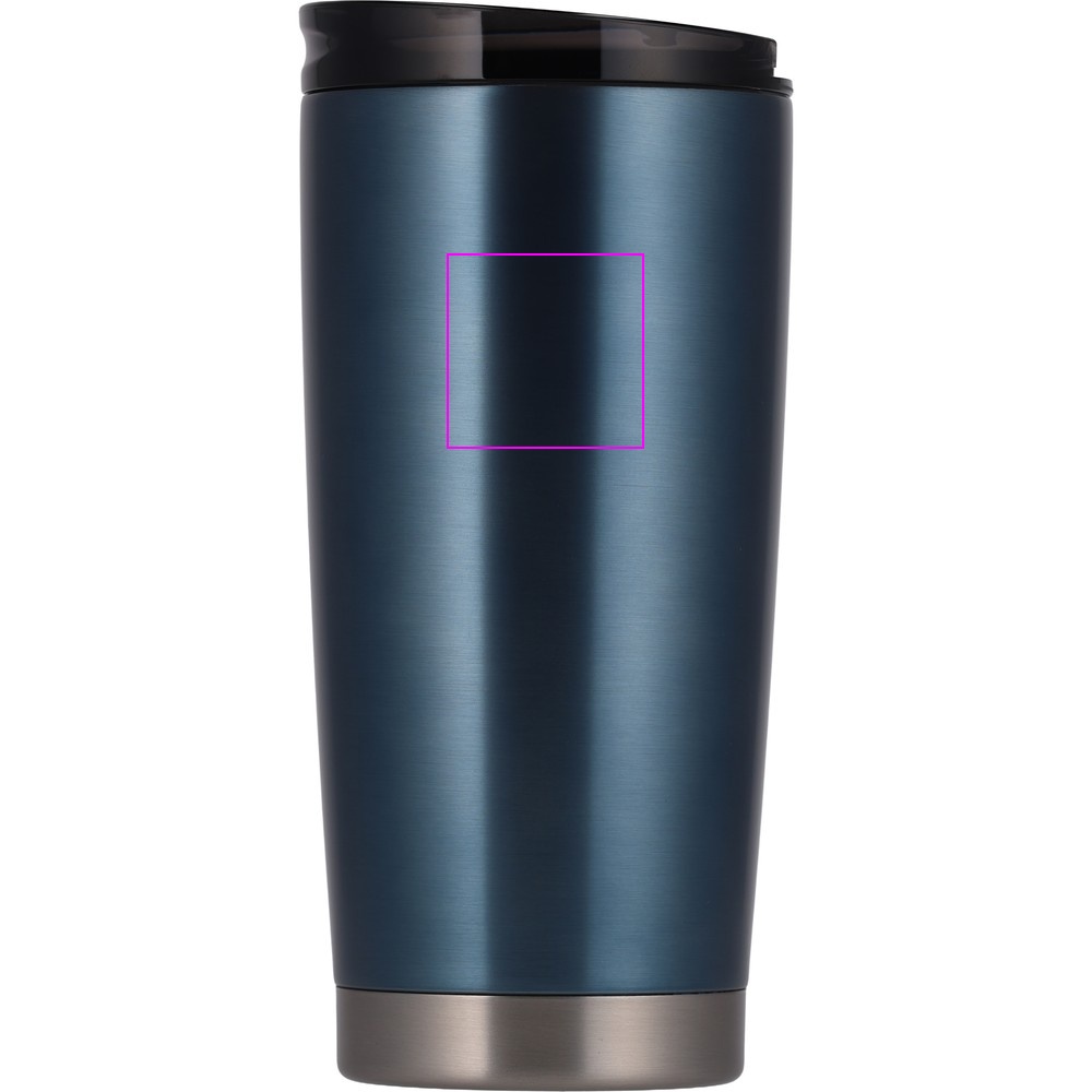 Kubek termiczny stalowy z recyklingu LA LOUVIERE MoLu 540 ml