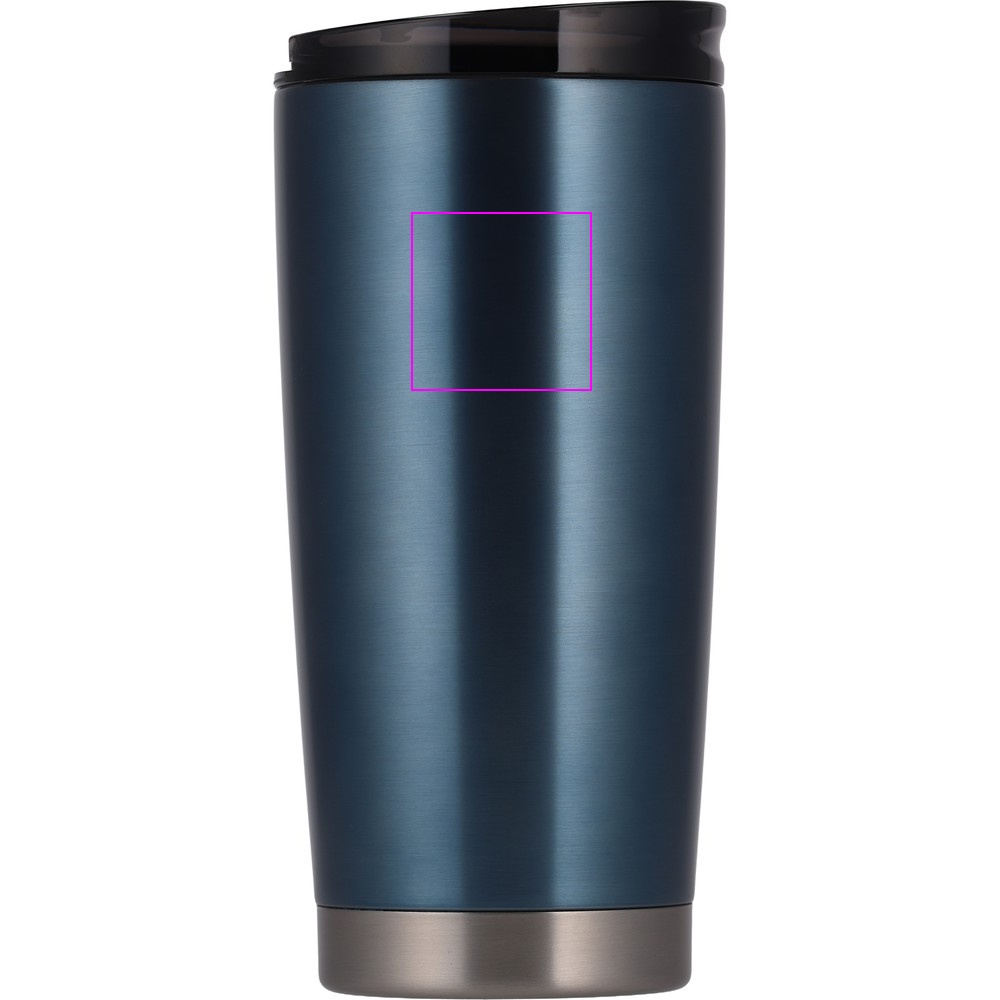 Kubek termiczny stalowy z recyklingu LA LOUVIERE MoLu 540 ml