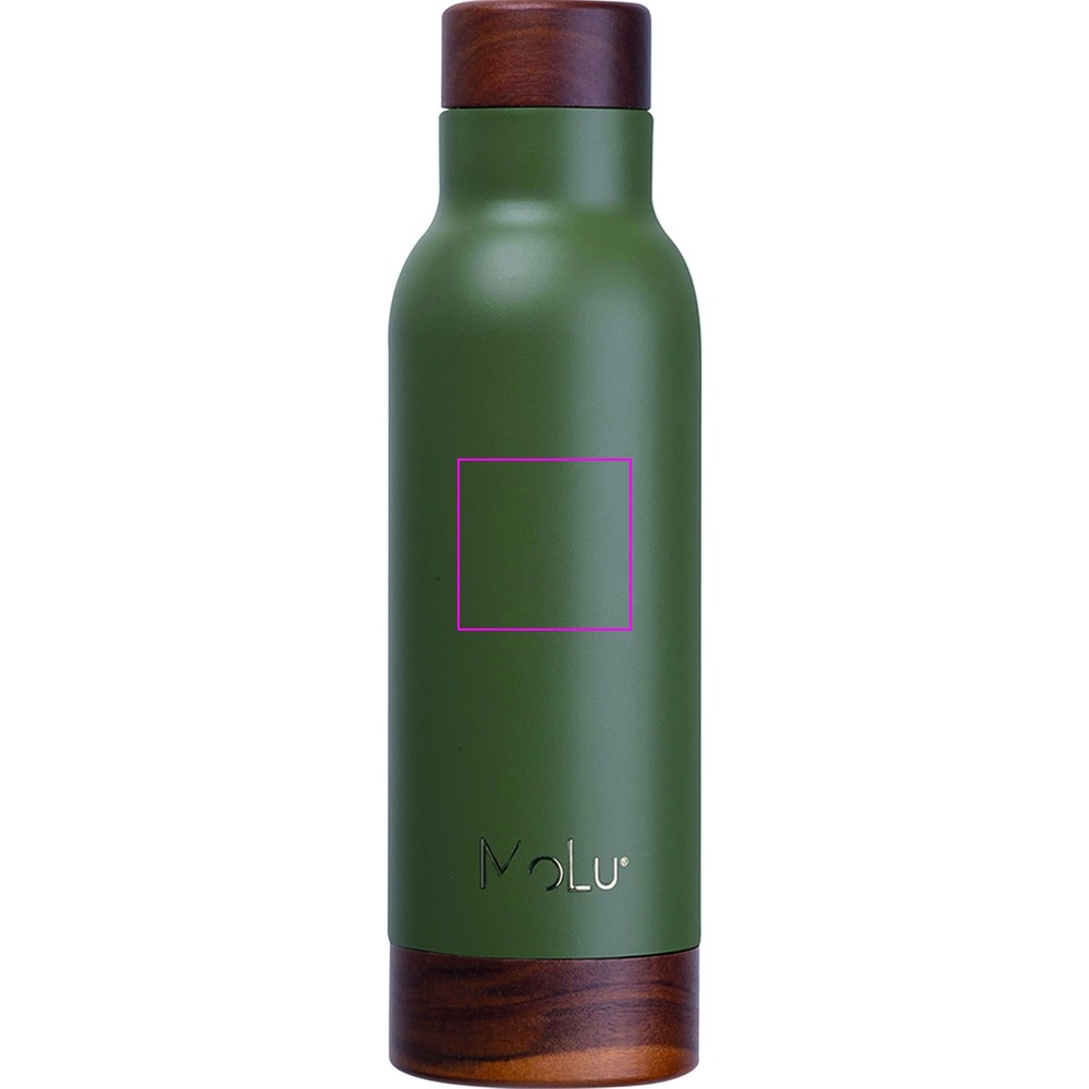 Butelka termiczna ze stalowa z recyklingu COTE D'AZUR MoLu 630 ml