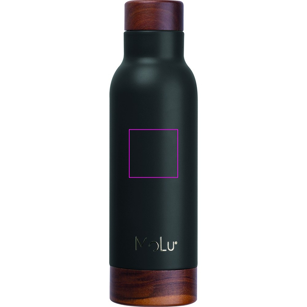 Butelka termiczna ze stalowa z recyklingu COTE D'AZUR MoLu 630 ml