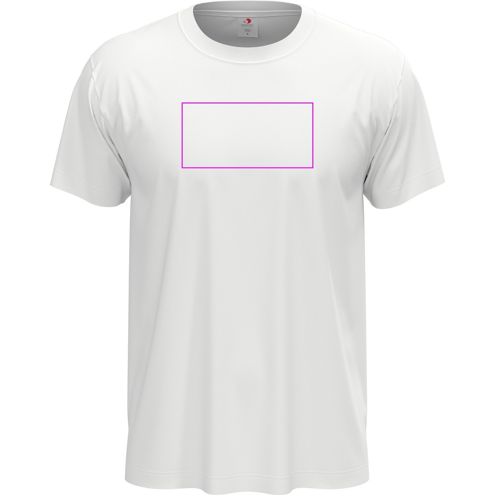 T-shirt unisex 155 g/m2, Classic-T White, rozmiar S
