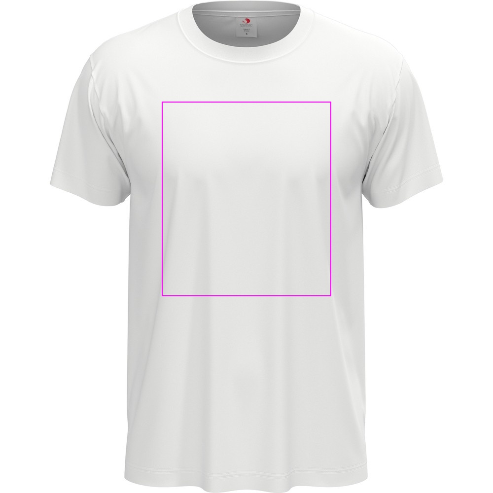 T-shirt unisex 155 g/m2, Classic-T White, rozmiar XL