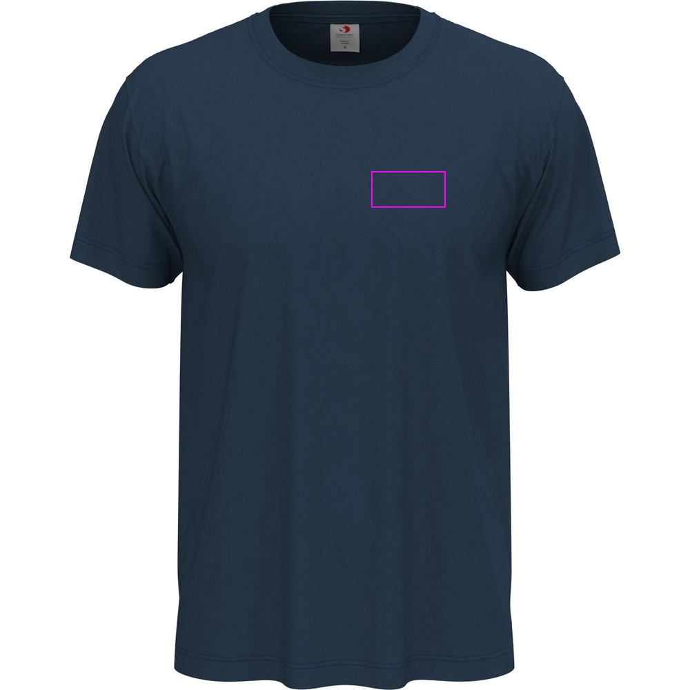 T-shirt unisex 155 g/m2, Classic-T Navy Blue, rozmiar L