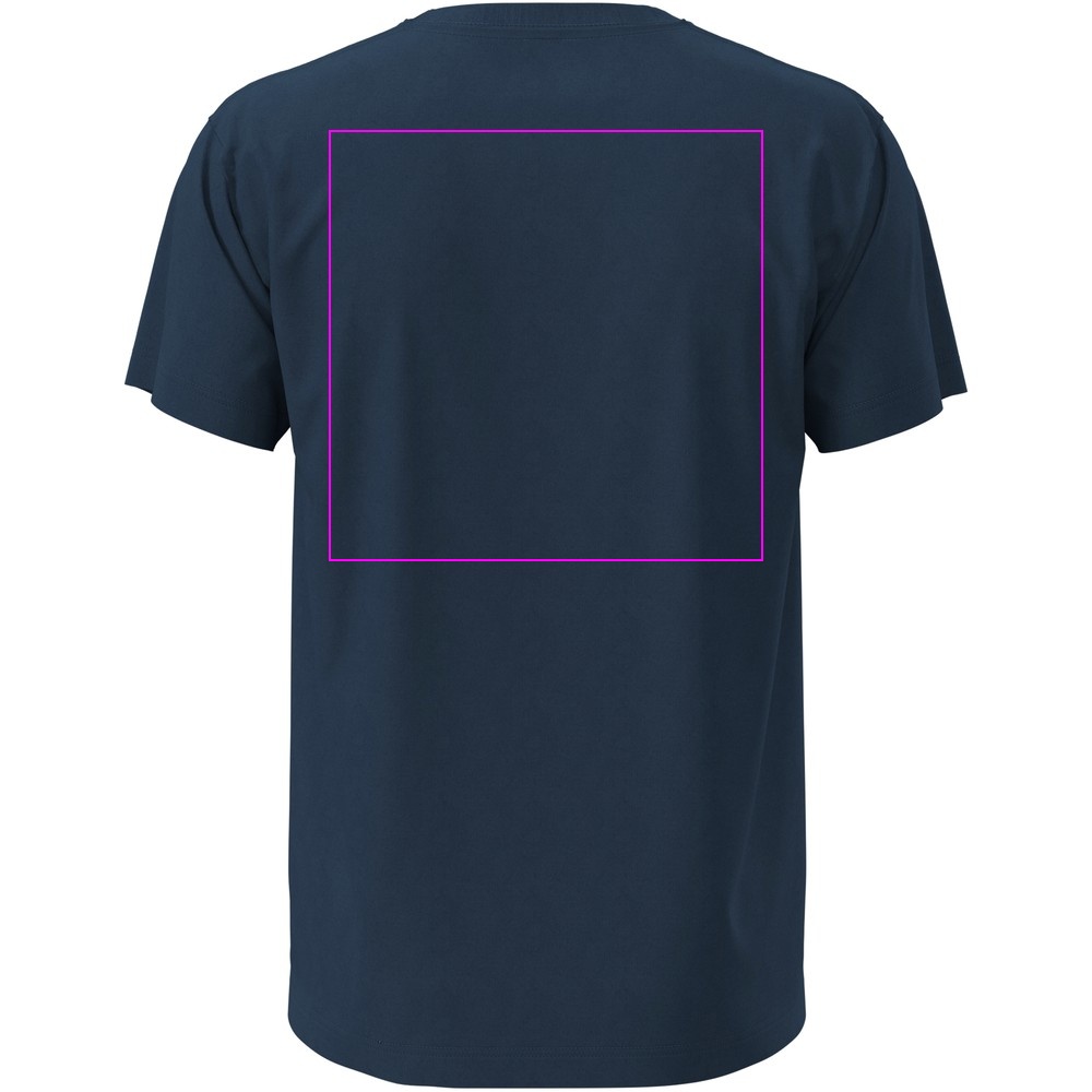 T-shirt unisex 155 g/m2, Classic-T Navy Blue, rozmiar XXL
