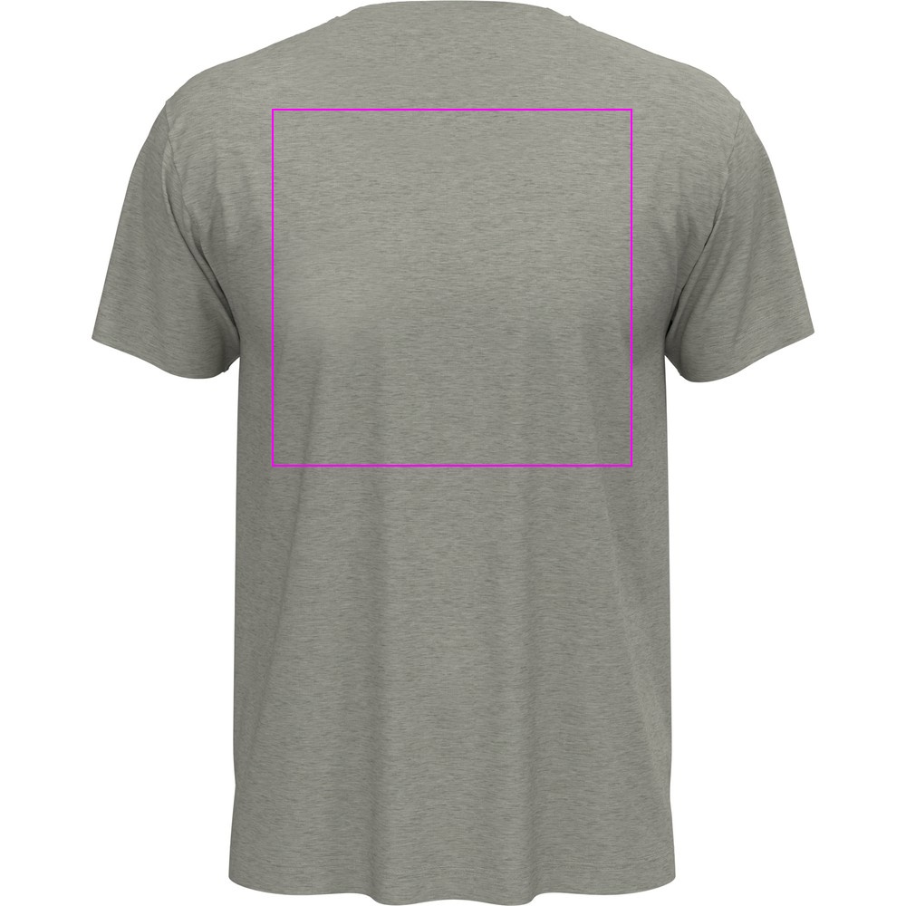 T-shirt unisex 155 g/m2, Classic-T Grey Heather, rozmiar S