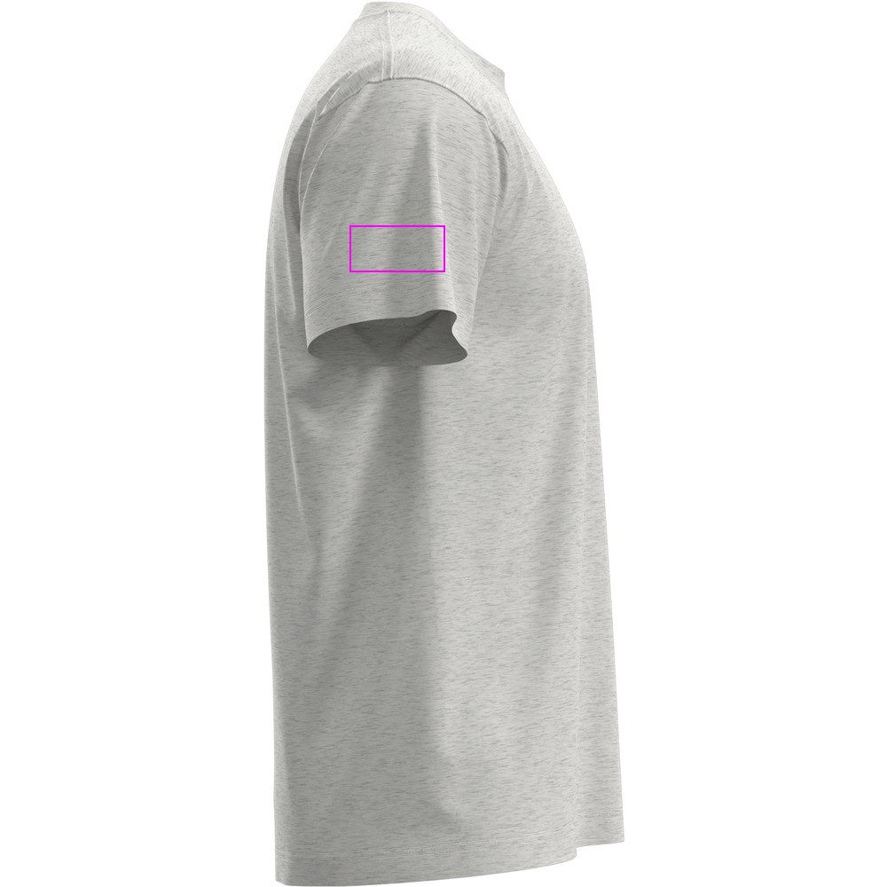 T-shirt unisex 155 g/m2, Classic-T Grey Heather, rozmiar S