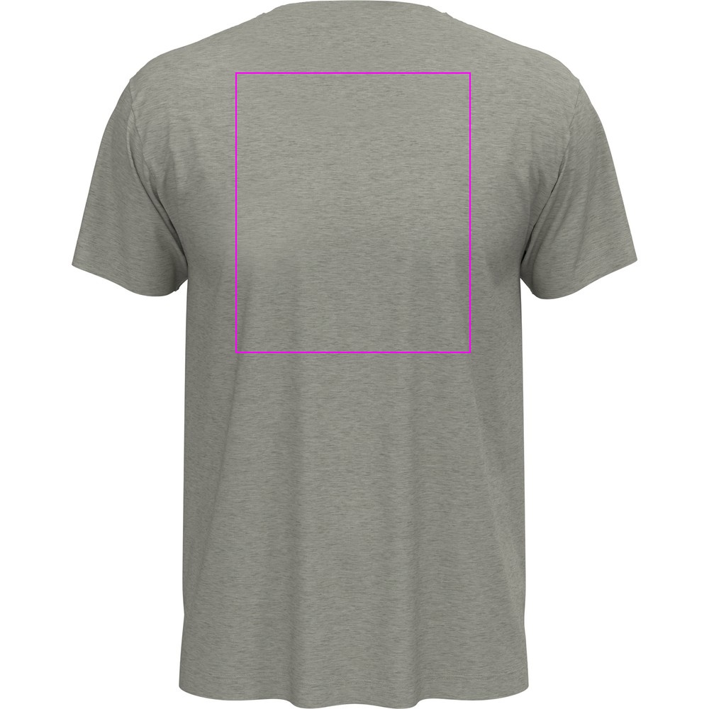 T-shirt unisex 155 g/m2, Classic-T Grey Heather, rozmiar S