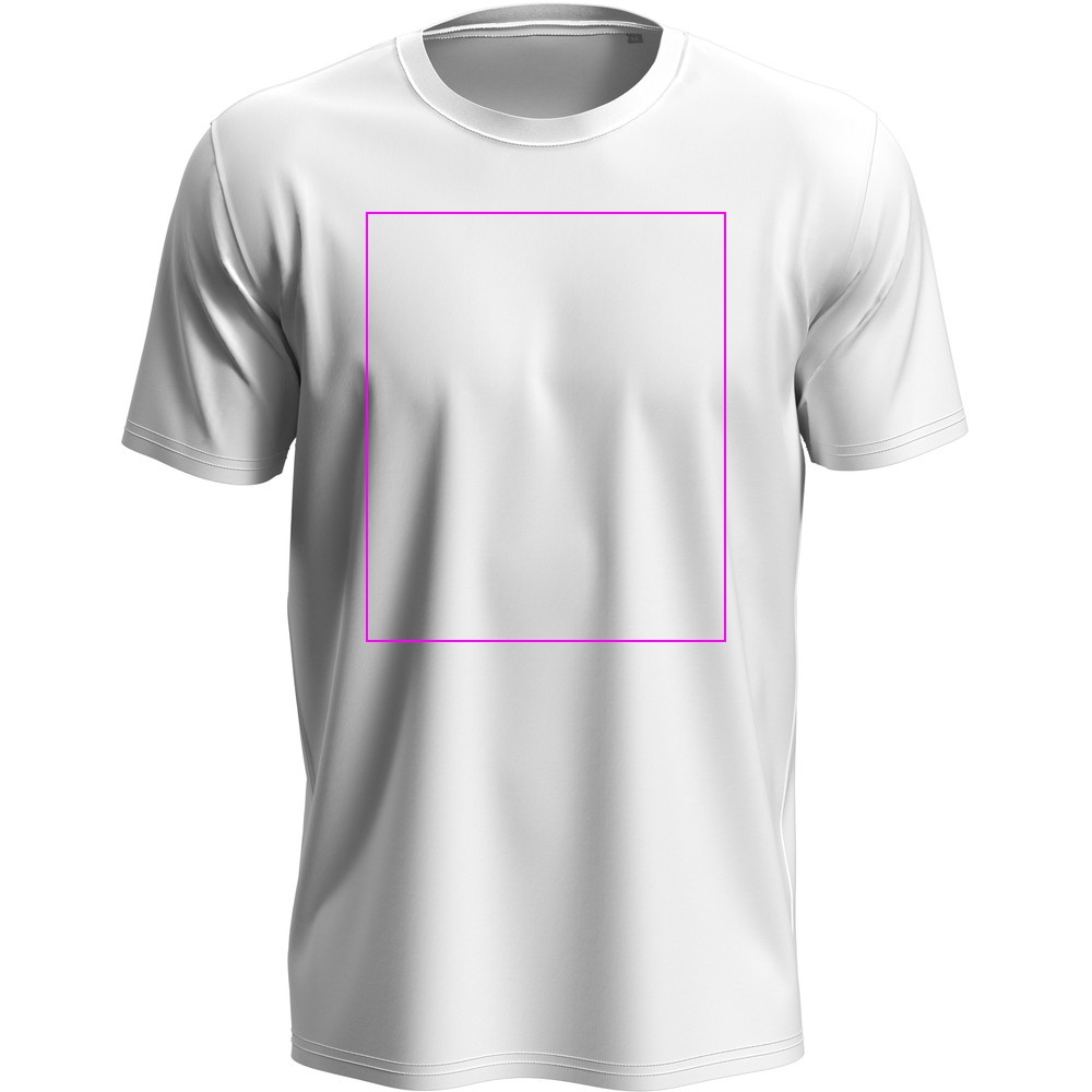 T-shirt unisex 180 g/m2, Lux-T White, rozmiar S
