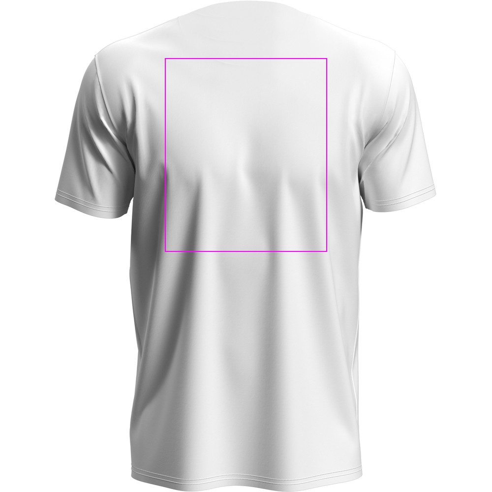 T-shirt unisex 180 g/m2, Lux-T White, rozmiar S